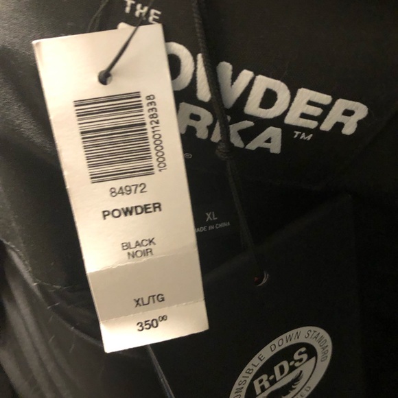 TNA Down Filled Winter Jacket Black XL BNWT - Picture 4 of 6